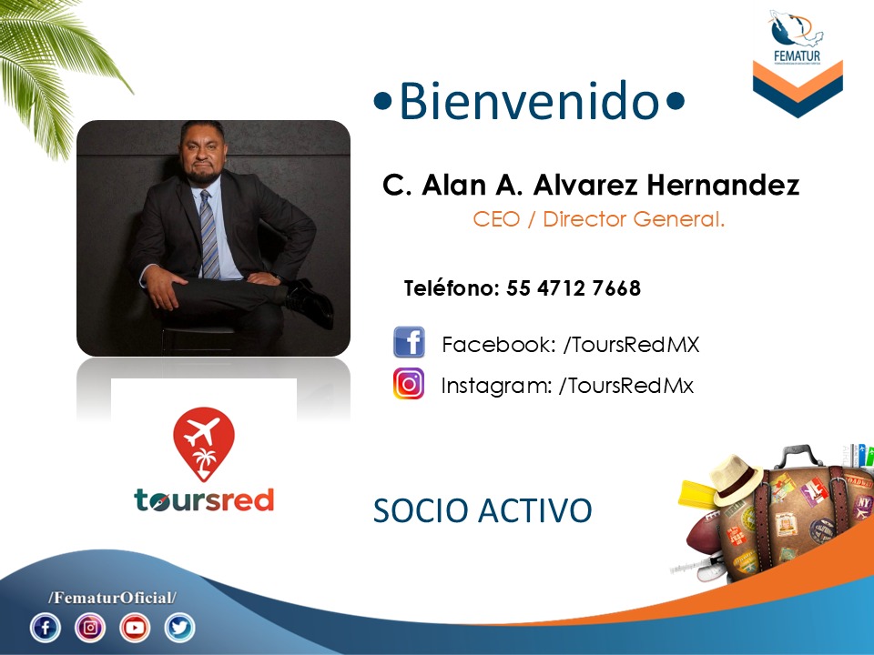 Credencial de Socio Activo FEMATUR - ToursRed